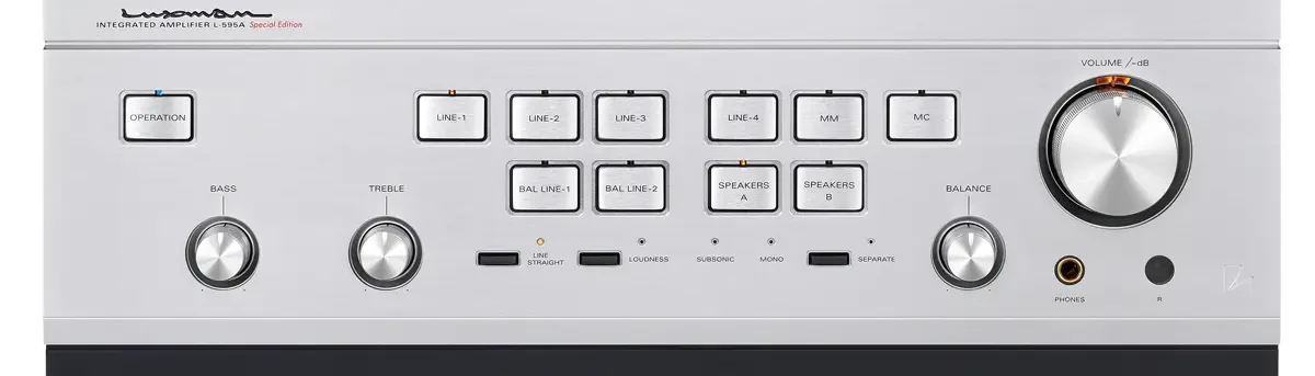 Luxman Launch Limited Edition L595 Amplifier