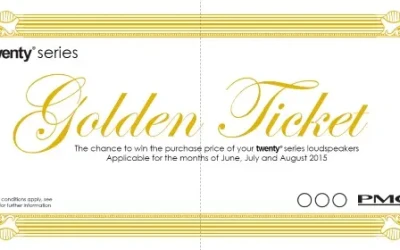 PMC Speakers Golden Ticket