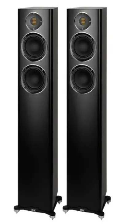 ELAC Carina Bookshelf Speakers with Jet Tweeter, Space-Saving Power Sound Home Speaker, Pair of Bookshelf Speakers, Satin White - 3