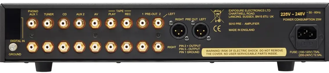 Exposure 5010 Pre Amplifier - Ex Demo