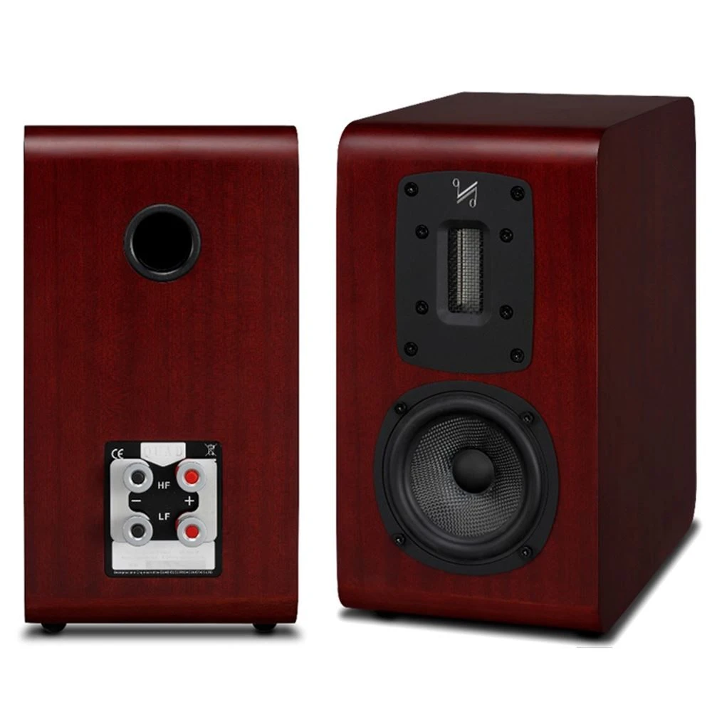 Quad S1 Speakers Sapele Mahogany