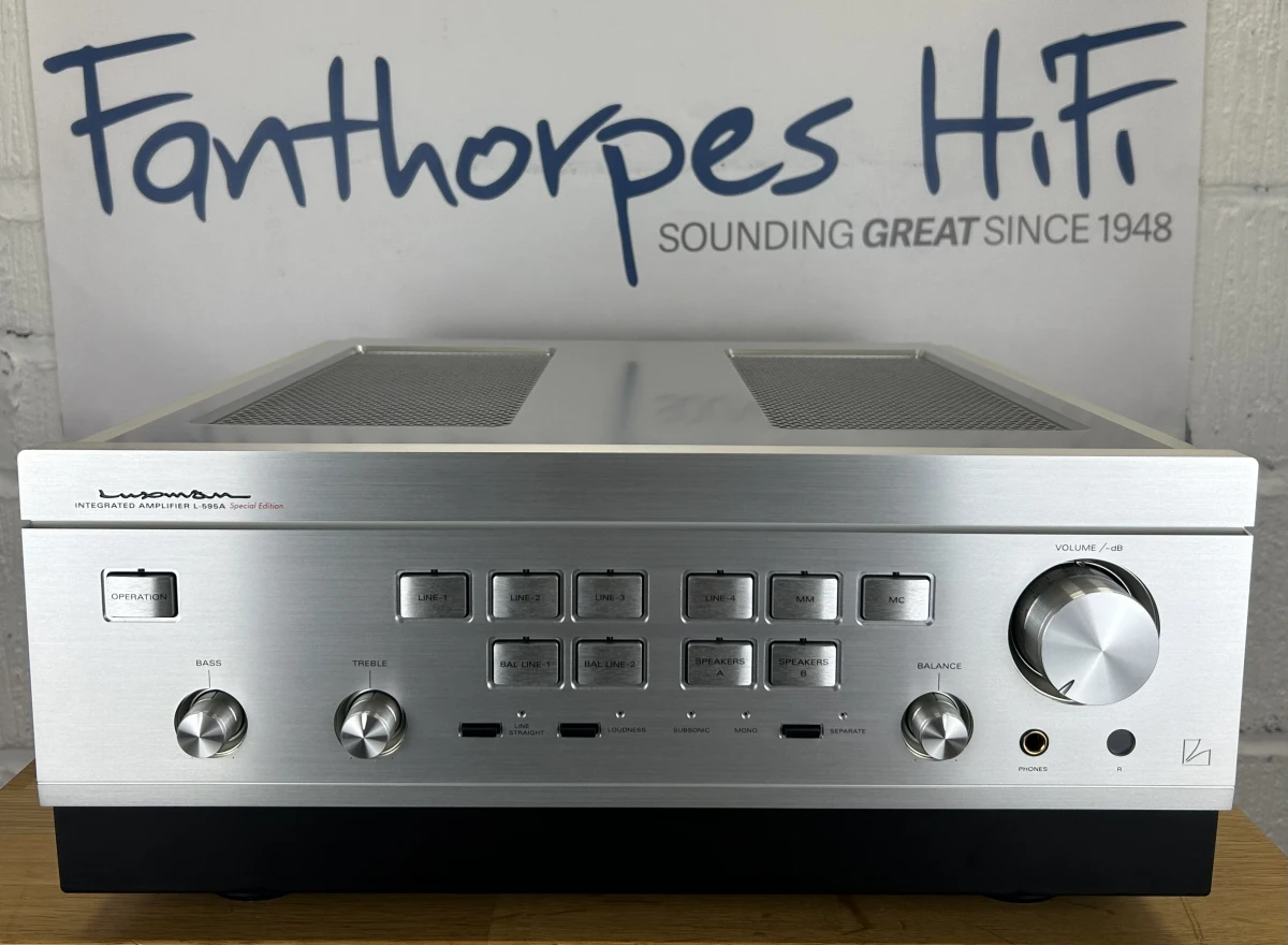 Luxman L-595A SE Integrated Amplifier - Silver - Preowned