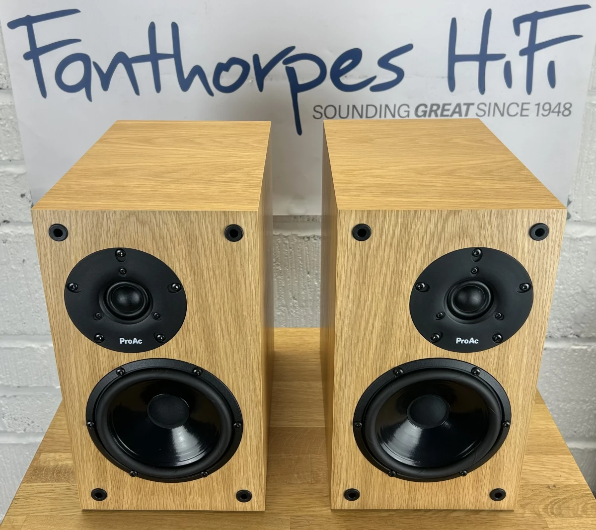 ProAc Response DB3 Standmount Speakers - Oak - Preowned